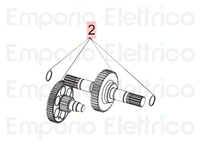 genius pièce détachée xric groupe réducteur final m 2,5 breeze 6020355