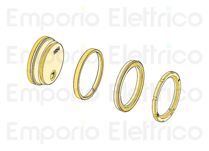 fadini pièce détachée piston complet pour aproli 380 lb 380131