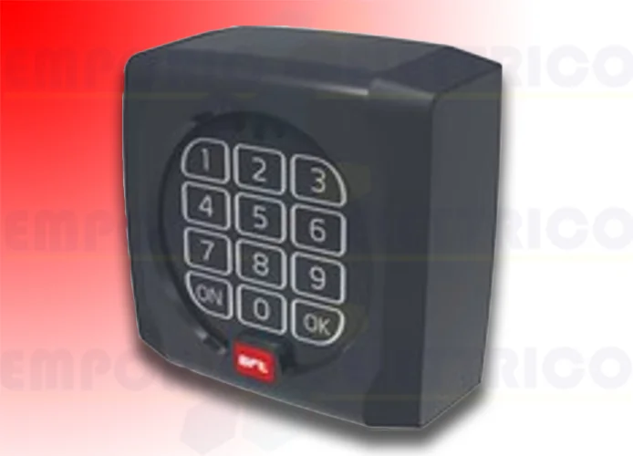 bft clavier numérique wireless q.bo touch 433 mhz 2600834 p121024 ( ex p121019 )