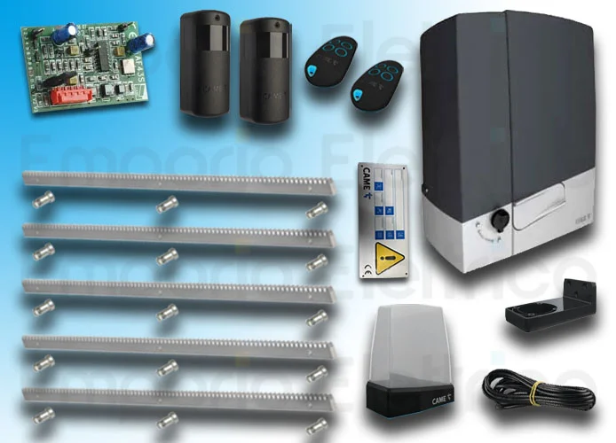 came kit automatisme bxv plus 801ms-0580+5 mt crémaillère galvanisée emp8k01ms-057cremz5