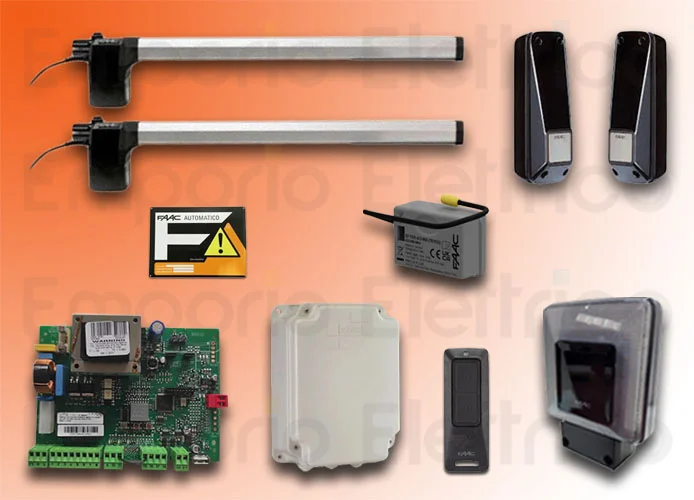 faac kit automatisme 230v eco kit perfect 60 120014