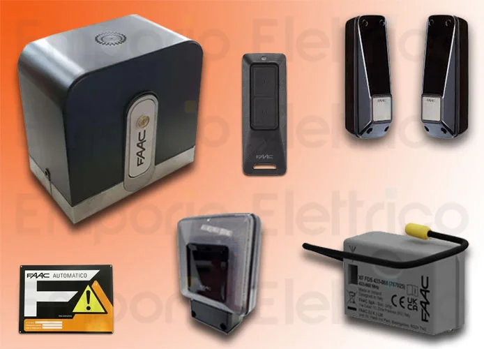 faac kit automatisme 24v rapid kit perfect 60 120012
