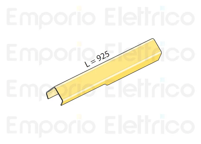 fadini pièce détachée capot aluminium anodisé pour course 400 mm pour hindi 880 evo 87041