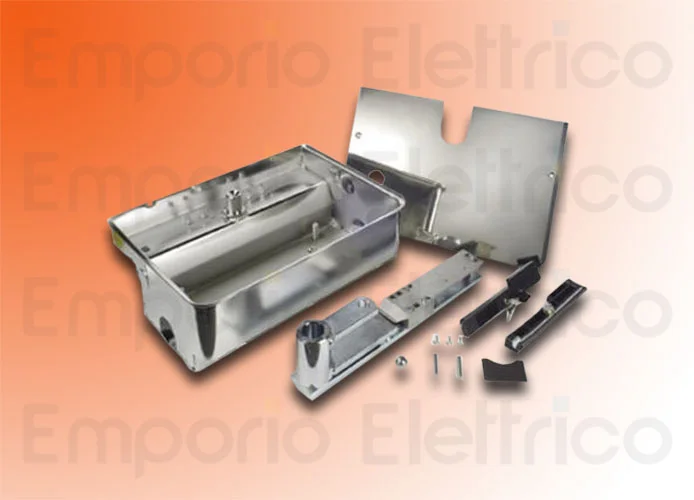 faac caisson autoportant en acier inox avec deverrouillage 490110