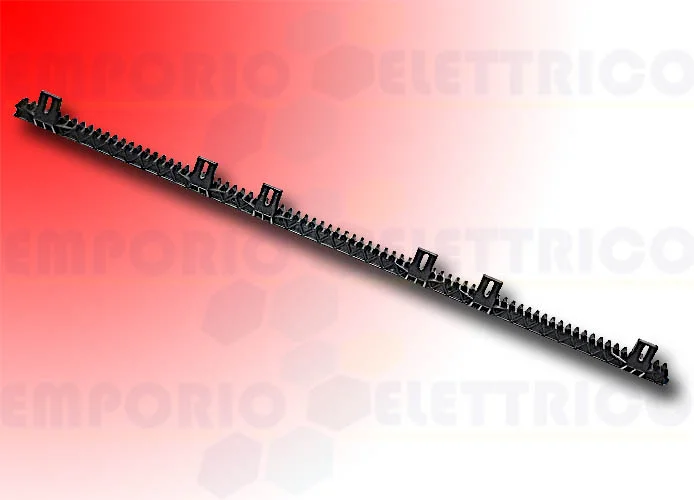 bft crémaillère en plastique mod 4 22x22 mm - 1 mètre - cp 2600594 d221073