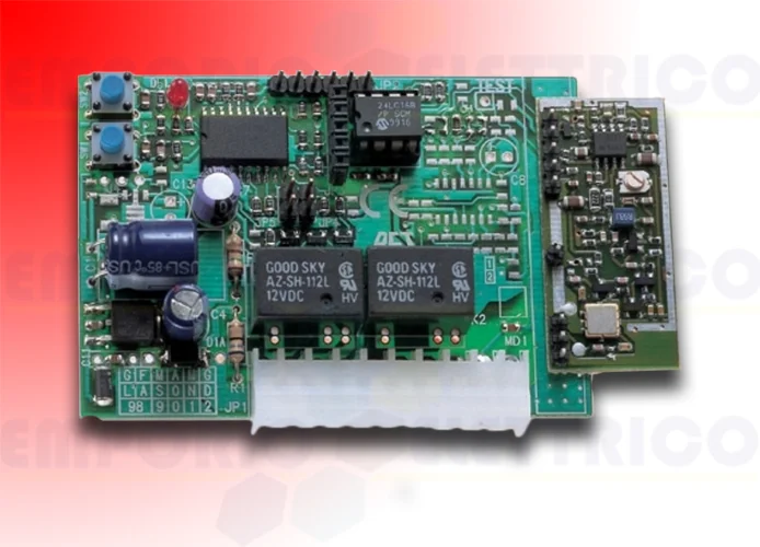 bft récepteur 2 canaux enfichable 433 mhz clonix 2 2048 2600153 d111664