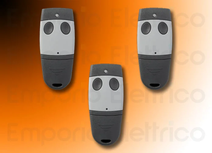 cardin 3 télécommandes 2 canaux 433 mhz s449 txc449200 (ex txq449200)