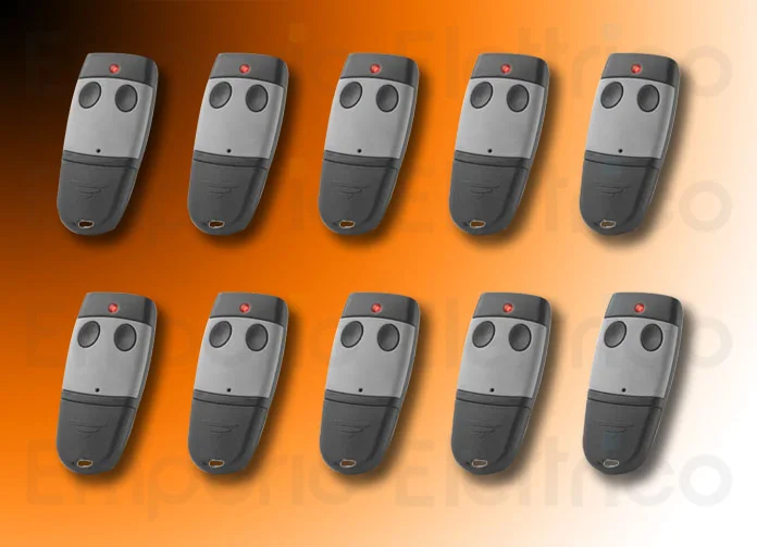 cardin 10 télécommandes 2 canaux 433 mhz s449 txc449200 (ex txq449200)