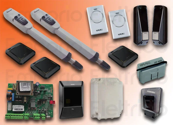 faac kit motorisation 230v master kit perfect 105910