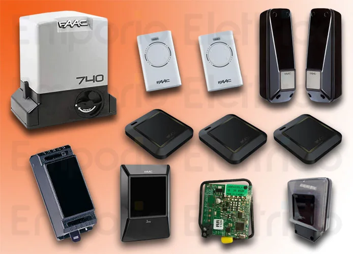 faac kit motorisation 230v delta2 kit perfect 105914