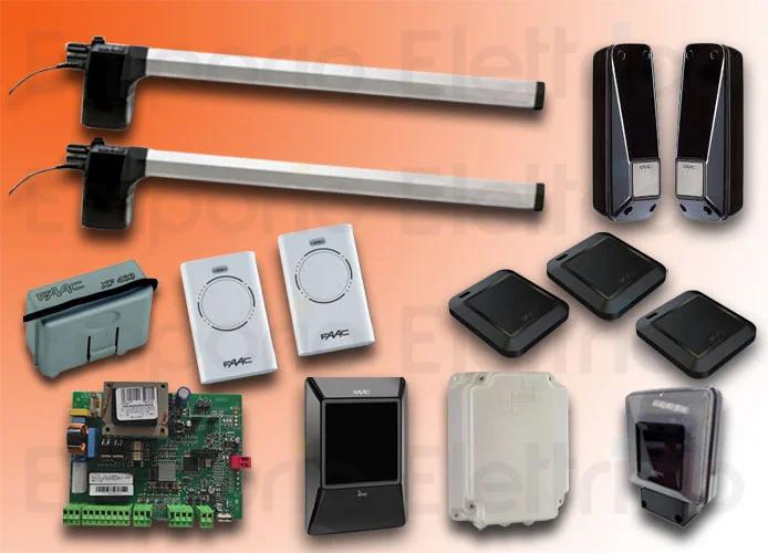 faac kit motorisation 230v eco kit perfect 105917