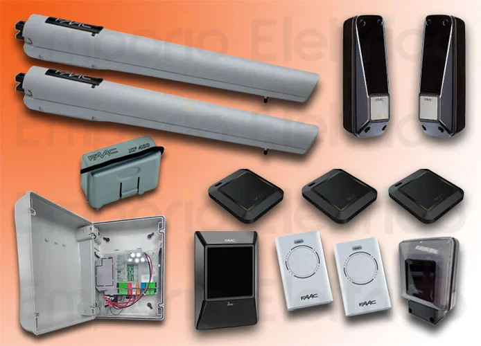 faac kit motorisation 24v handy kit perfect 105915