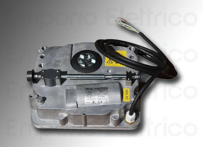 nice motoréducteur irréversible avec encodeur s-fab 24v sfab2124