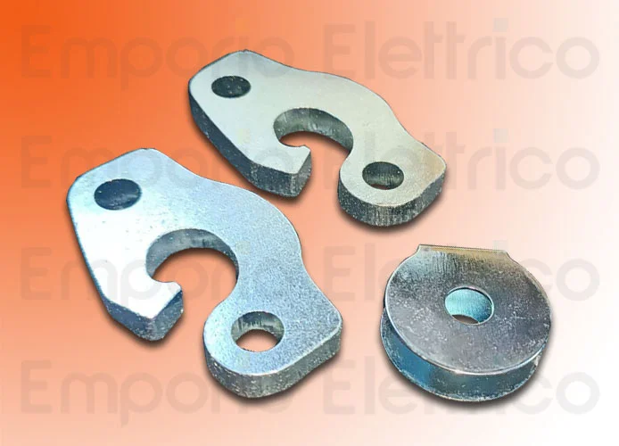 faac paquet fixations double ressort pour barrière b614 490186