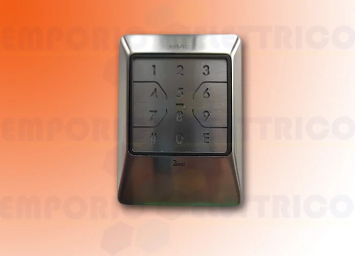 faac clavier à&nbsp;touches à câble xkp b inox 404039 (ex 404005)