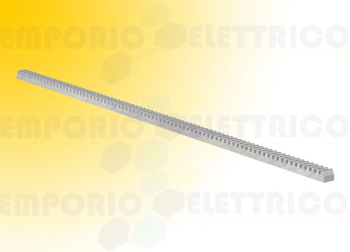fadini crémaillère module 4 galvanisée à&nbsp;souder 22x22 - 1 mètre - 2039l