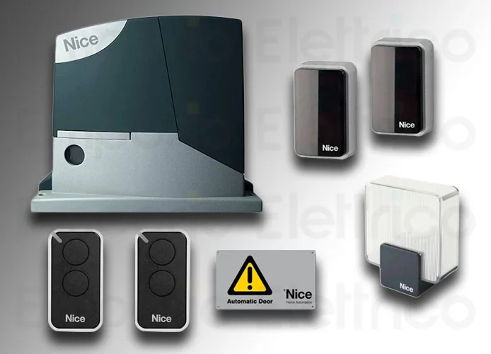 nice kit automatisation portails coulissants 24vdc roadkit rdkce