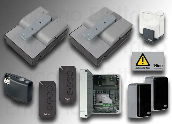 nice kit automation portails battants s-fabkit 2124 bd sfab2124bdkce