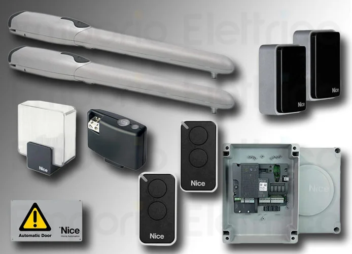 nice kit automation portails battants wingo5kit bd wingo5bdkce