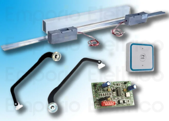 came kit automatisation 2 portes à vantail unique voilà 24v 001uv01 uv01