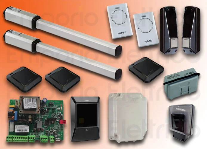 faac kit motorisation 230v leader kit perfect 105911fr