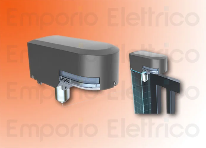 faac actionneur électromécanique 24v 104250 pour portails battants s2500i