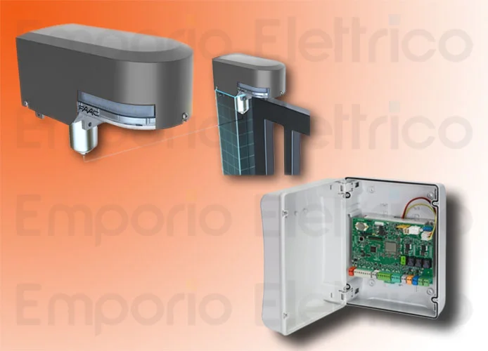 faac kit actionneur électromécanique 24v 104250 pour portails battants s2500ik