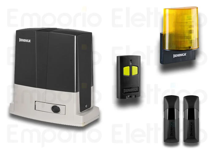 beninca kit automatisation pour portails coulissants 24v kbull424 959002462