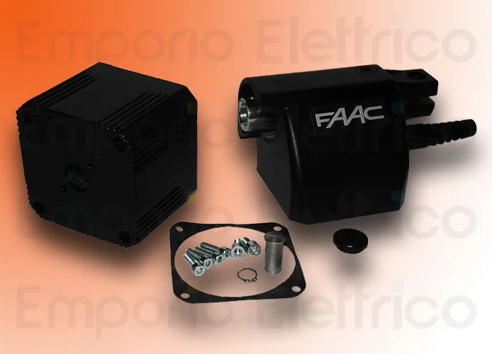 faac pièce détachée corps et capot 412 droit noir texturé 63003279