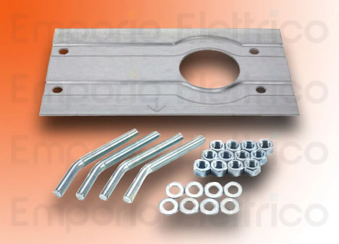 faac pièce détachée groupe plaque de fondation 740/741 63003319