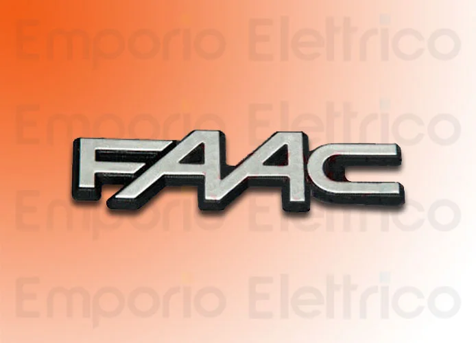 faac pièce détachée groupe plaque signalétique logo faac 2003 7324745