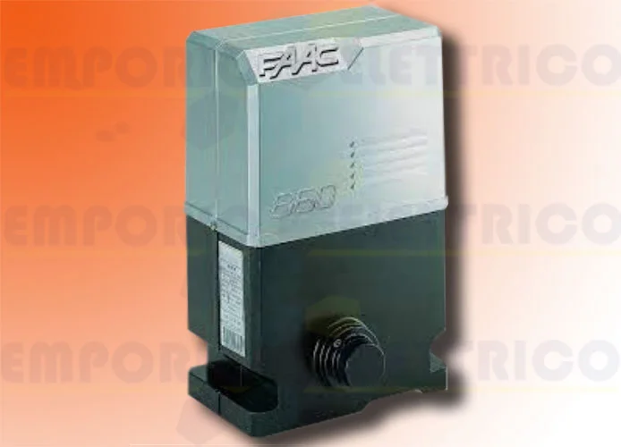 faac page des pièces détachées pour moteur 860 emc 