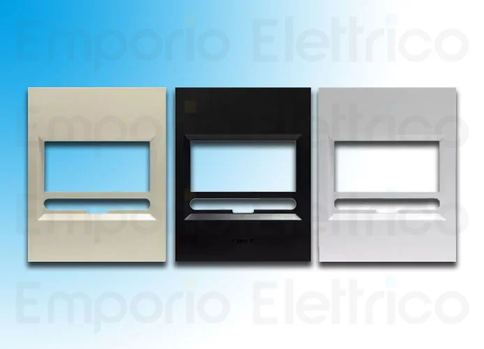 came kit cadre et 3 couvercles de thermostat blanc, noir et chanvre 845xc-0020