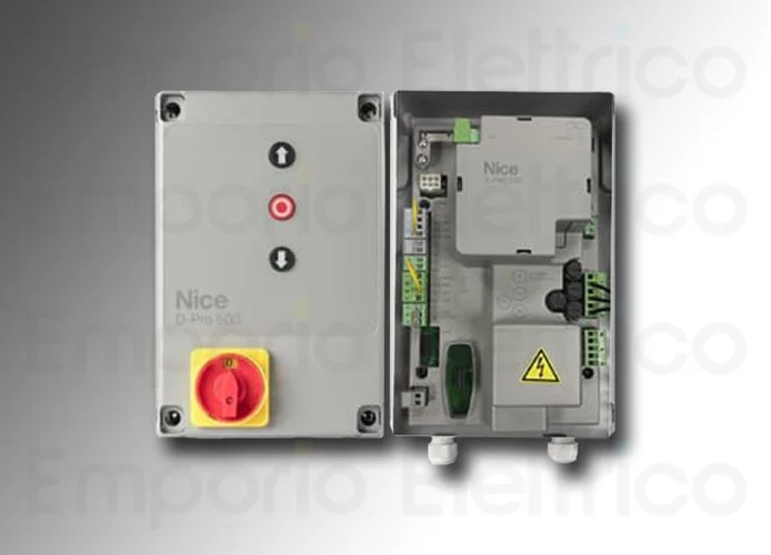 nice armoire de commande pour un moteur 230vac - 400vac d-pro500 dpro500