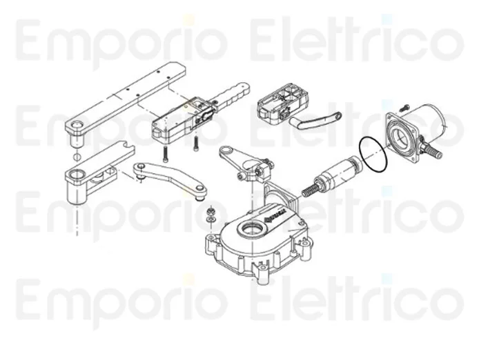 beninca ricambio carter trasm.vern. x du.it9/14/24v 9686284
