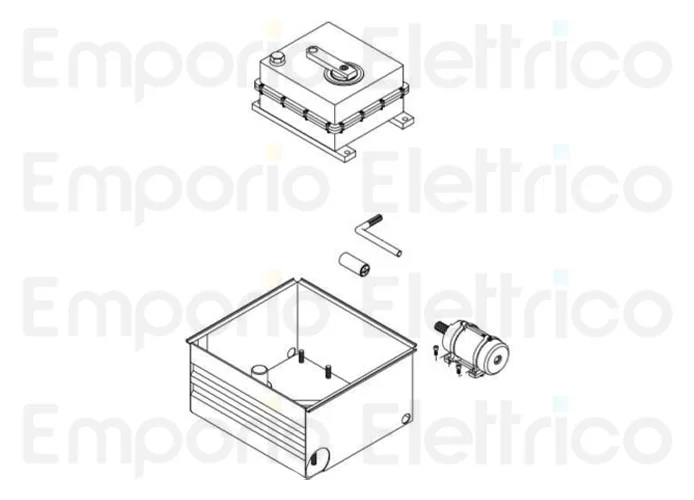 beninca ricambio motore elettrico x du.350/v 9686013