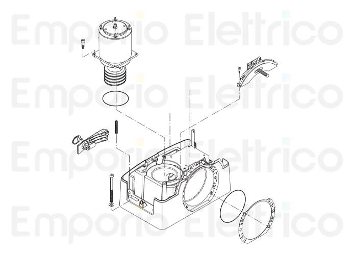 beninca ricambio carter assemblato bull1224 turbo 968600671