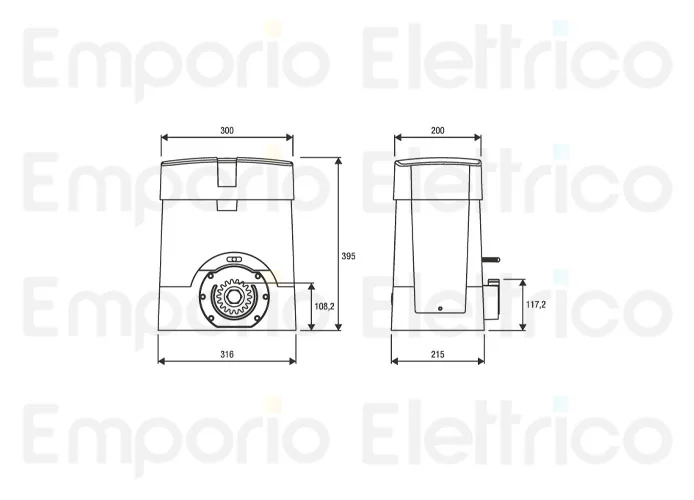 beninca pagina ricambi per motore bull1524se