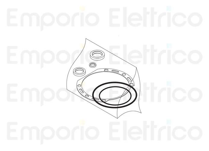 beninca ricambio blister kit guarnizioni x bison 20-25-30 9686694