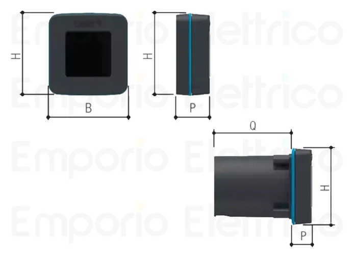 came coppia di ftc incasso 001delta-i delta-i (new code 806tf-0070)