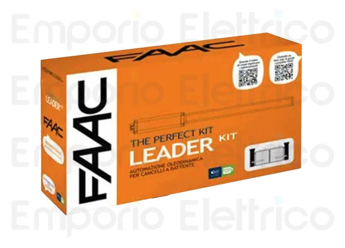 faac kit automazione 230v ac leader kit perfect 105911
