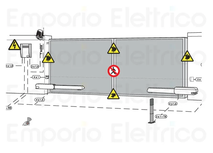 came 2 x motoriduttore ati 24v 001a3024n a3024n