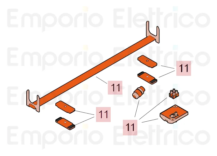 faac ricambio minuterie s418 63003354