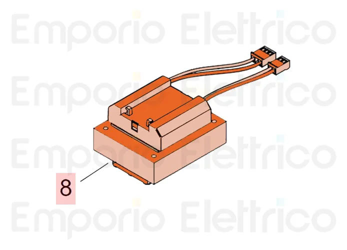faac ricambio trasformatore d1000-zodiac 100 7501285