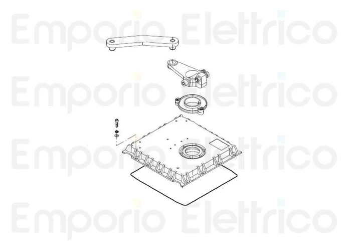 beninca ricambio leva di collegamento x du.350/n/v/vn 9686374