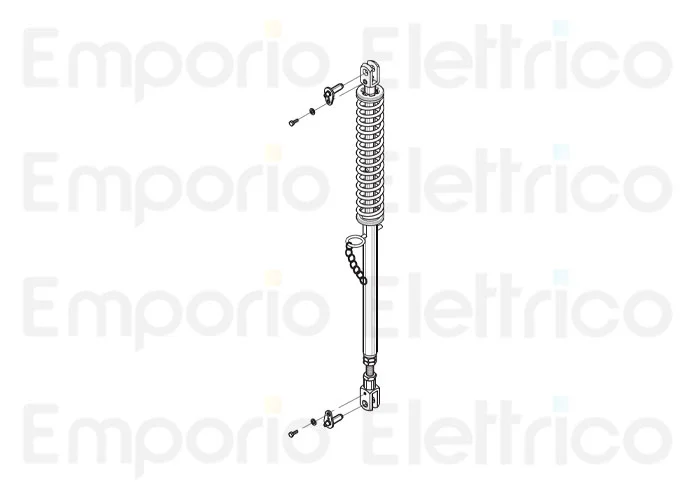 fadini pièce détachée bras télescopique manuel pour tiges de 5 à 6 mètres pour bayt 980 97316