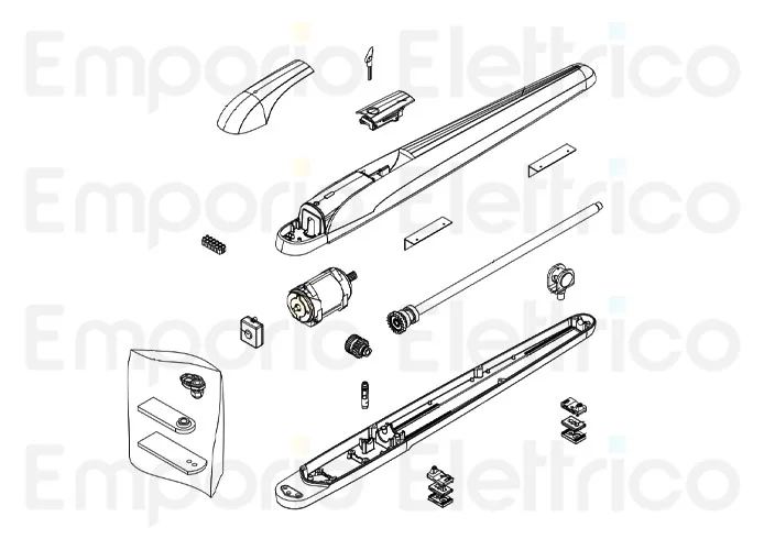 beninca Seite Ersatzteile des bob5024e Motors