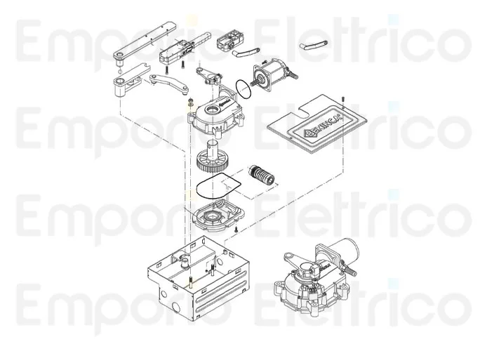 beninca Seite Ersatzteile des du.it24n Motors