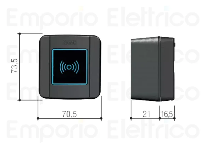 came digitales Bluetooth-Codeschloss für den Außenbereich mit bus Technology 806sl-0350
