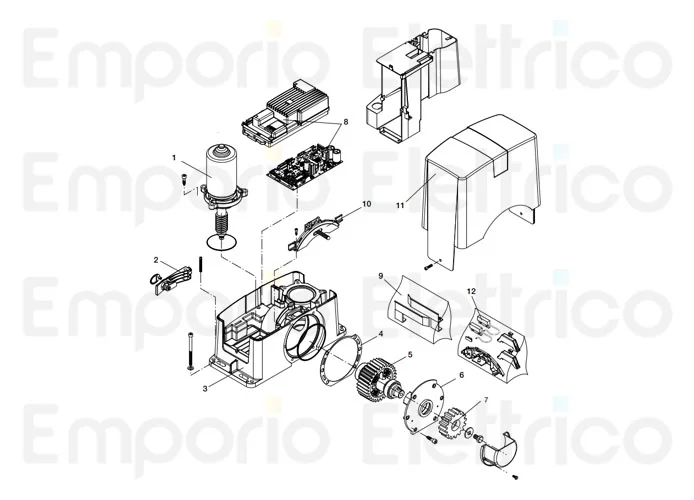 beninca Ersatzteil des Blisters für bull4-6-5-8 968602383